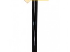 Stalp negru metalic